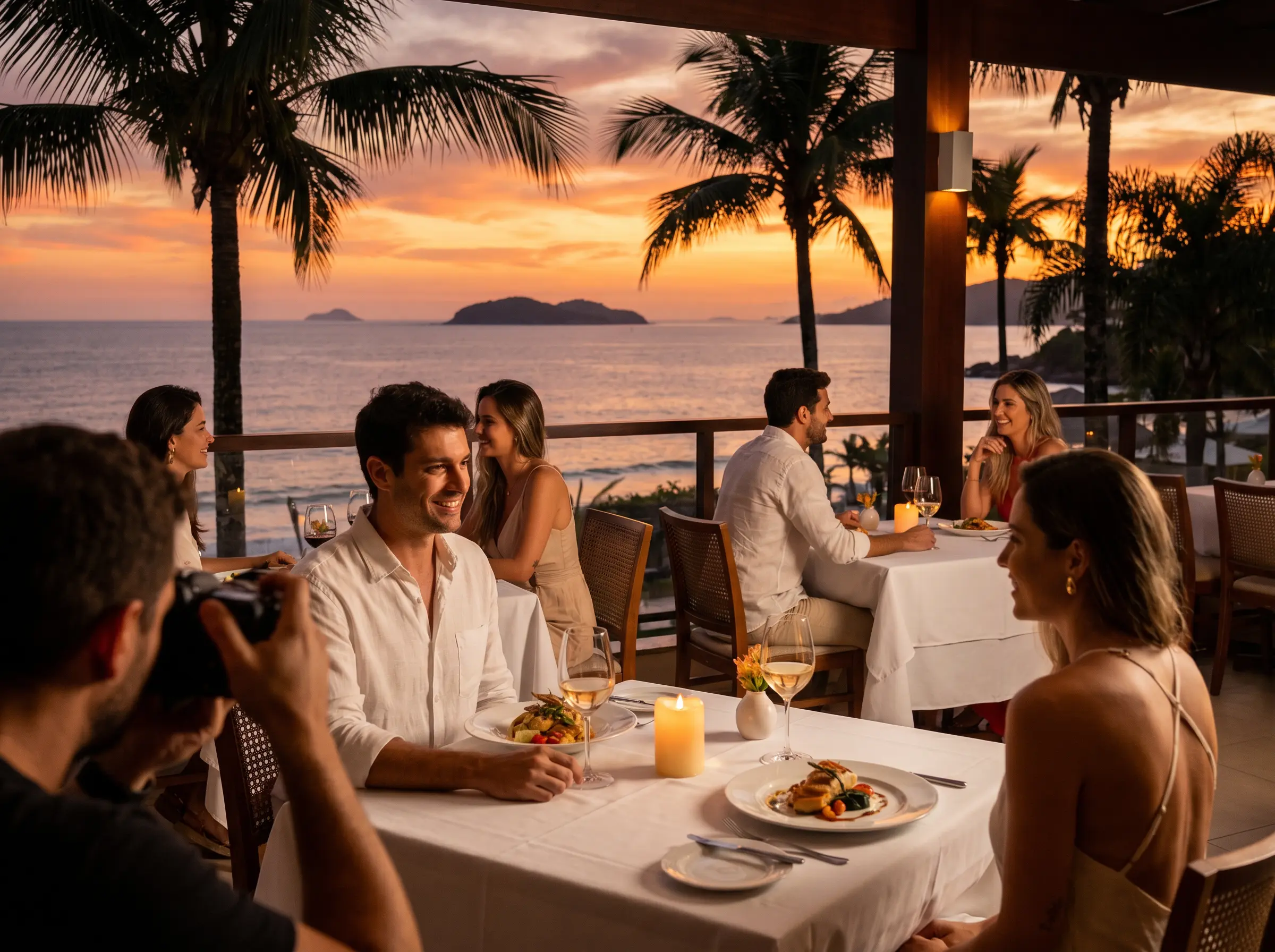 Branco Restaurante — fine dining com vista para o mar